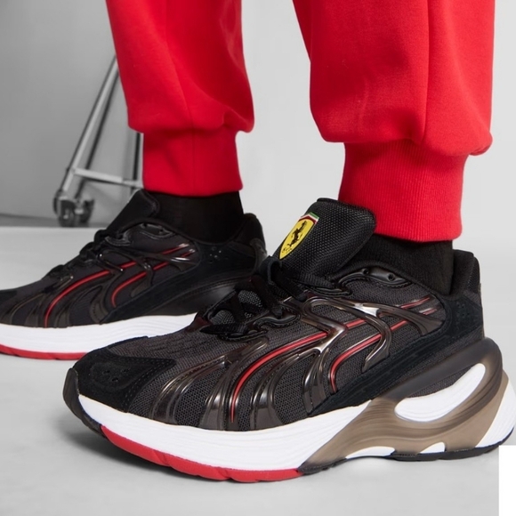 PUMA Scuderia Ferrari x Inverse Black Rosso Corsa Size 9  308851 01 main image 7